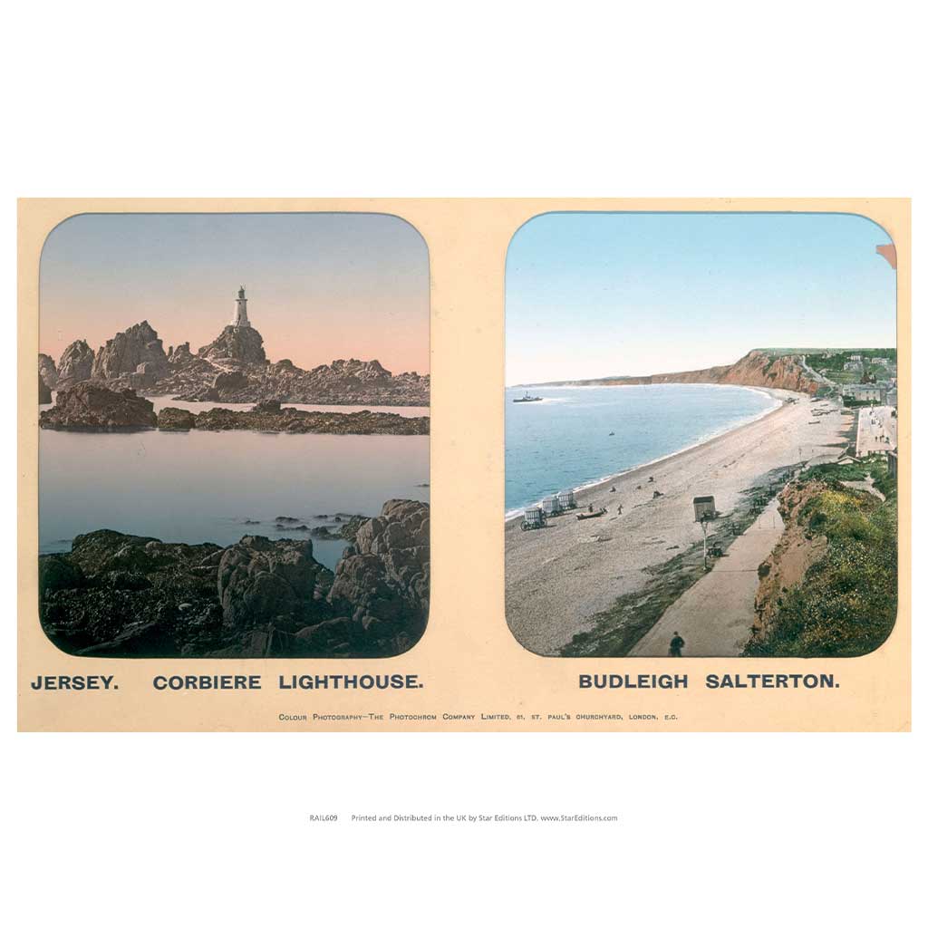 RAIL609: Jersey, Corbiere Lighthouse and Budleigh Salterton