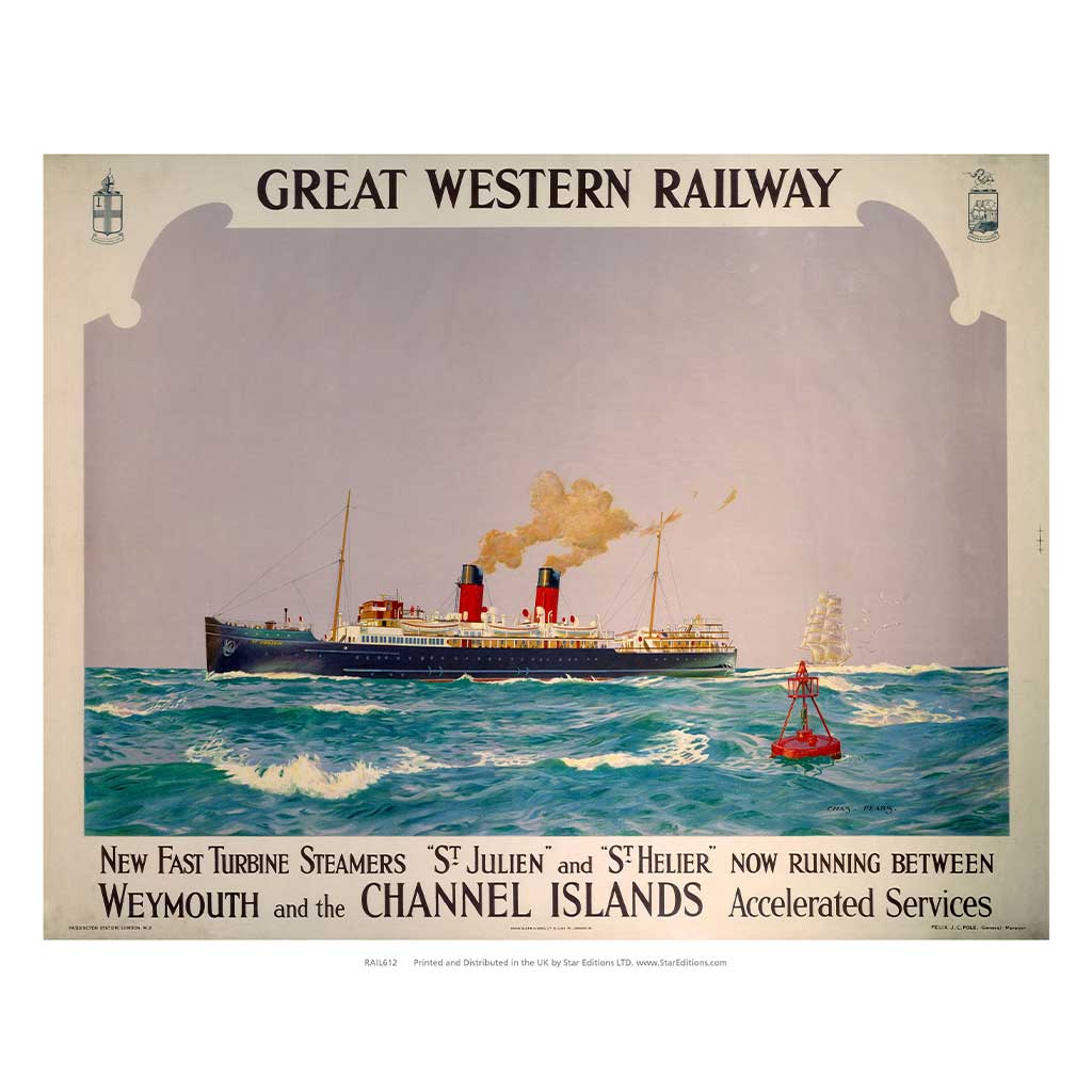 RAIL612: St Julien and St Helier running between Weymouth to Channel Islands