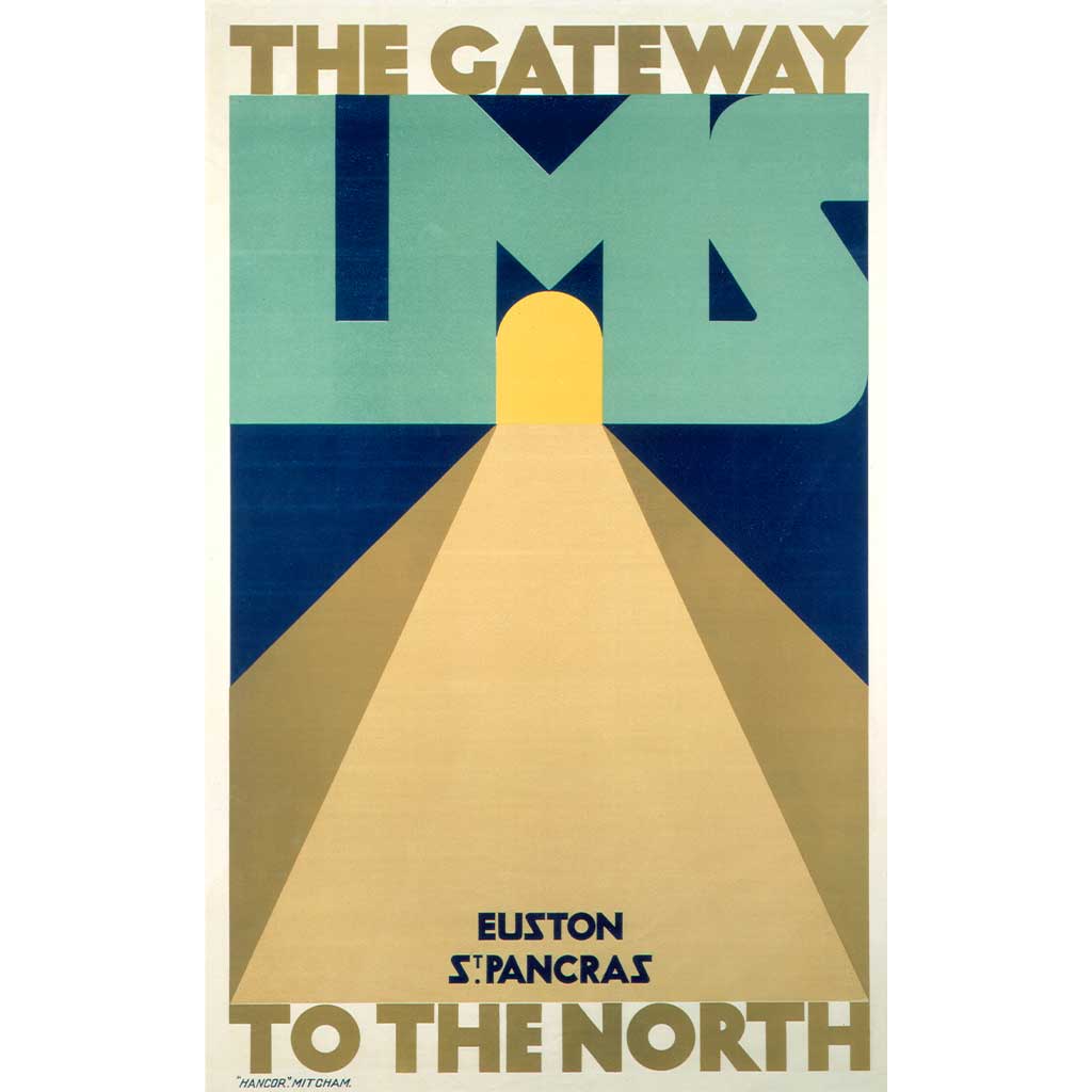 SSPL_10171358_HighRes: The Gateway to the North, Euston St Pancras - LMS