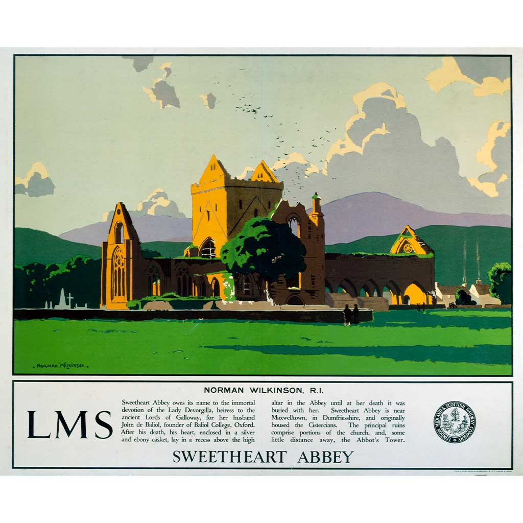 SSPL_10172186_HighRes: Sweetheart Abbey, Scotland