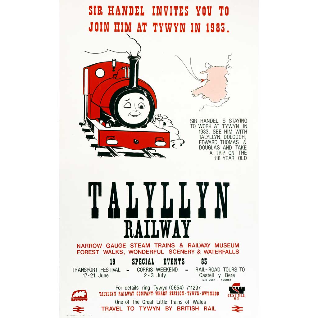 SSPL_10172733_HighRes: Talyllyn Railway - Join at Tywyn in 1983