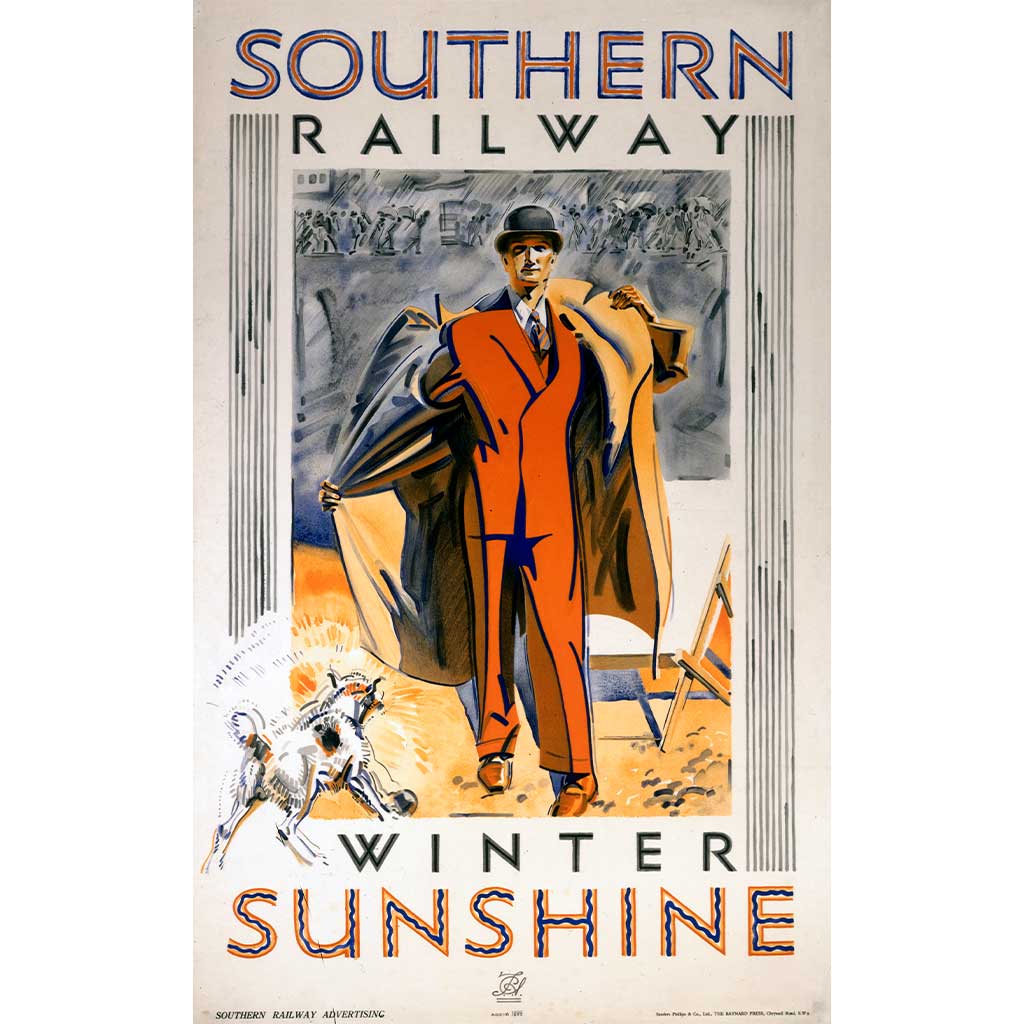 SSPL_10172780_HighRes: Winter Sunshine - Southern Railway