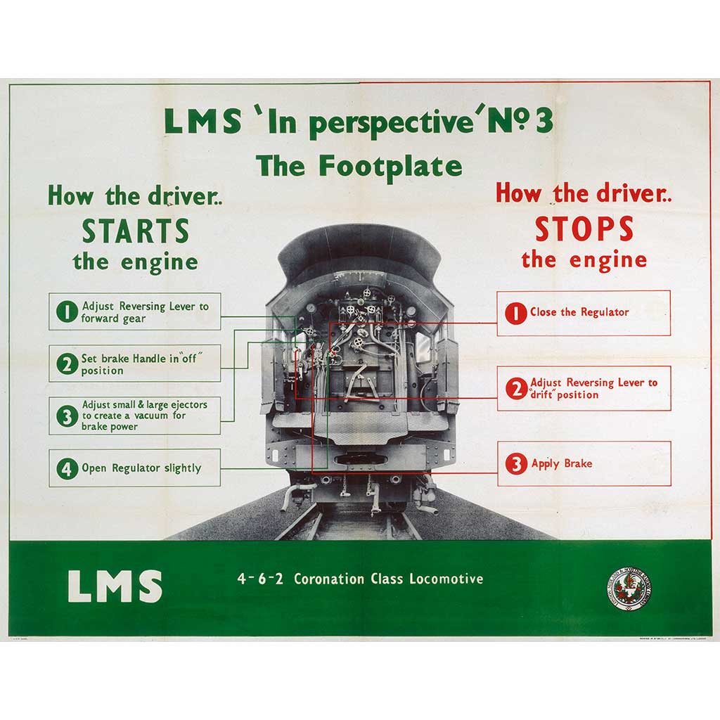SSPL_10173079_HighRes: LMS In Prespective No 3 - The Footplate