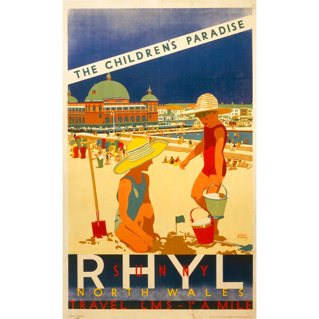 SSPL_10173289_HighRes: Sunny Rhyl, North Wales