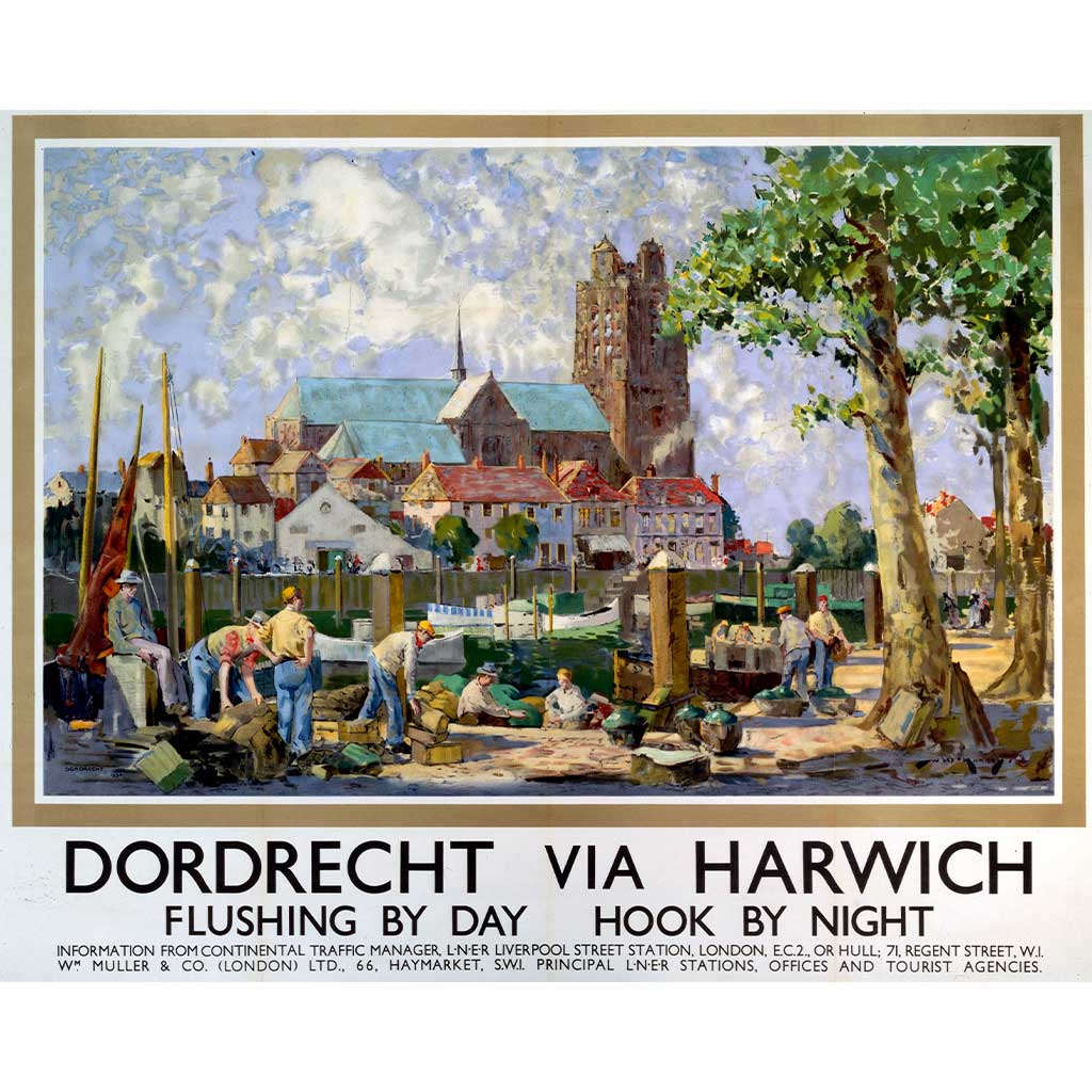 SSPL_10173657_HighRes: Dordrecht via Harwich - Flushing by Day, Hook by Night