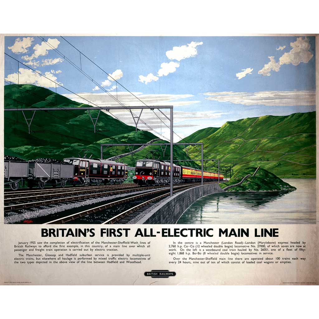 SSPL_10174059_HighRes: Britain's First All Electric Main Line