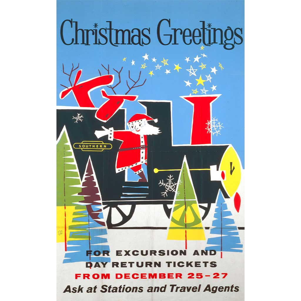 SSPL_10175715_HighRes: Christmas Greetings - Southern Railway