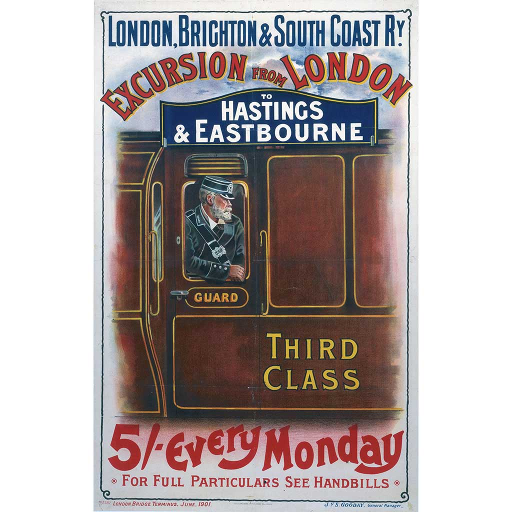SSPL_10176086_HighRes: Excursion from London to Hastings and Eastbourne