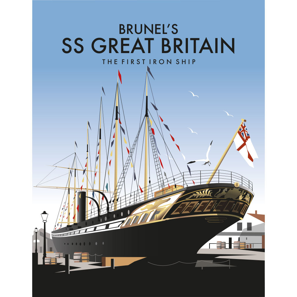 THOMPSON1136: Brunel's SS Great Britain, The First Iron Ship