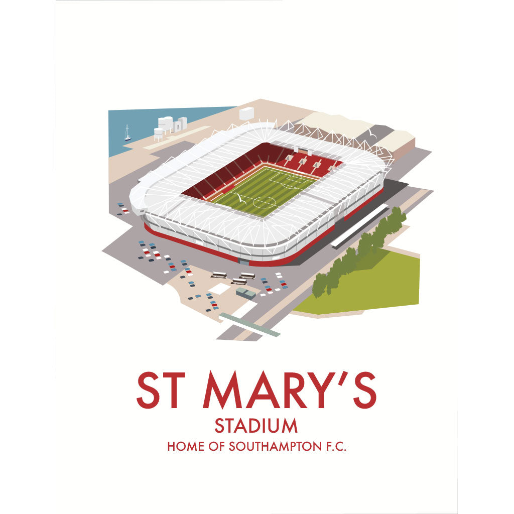 THOMPSON1153: St Mary's Stadium, Home of Southampton F.C.