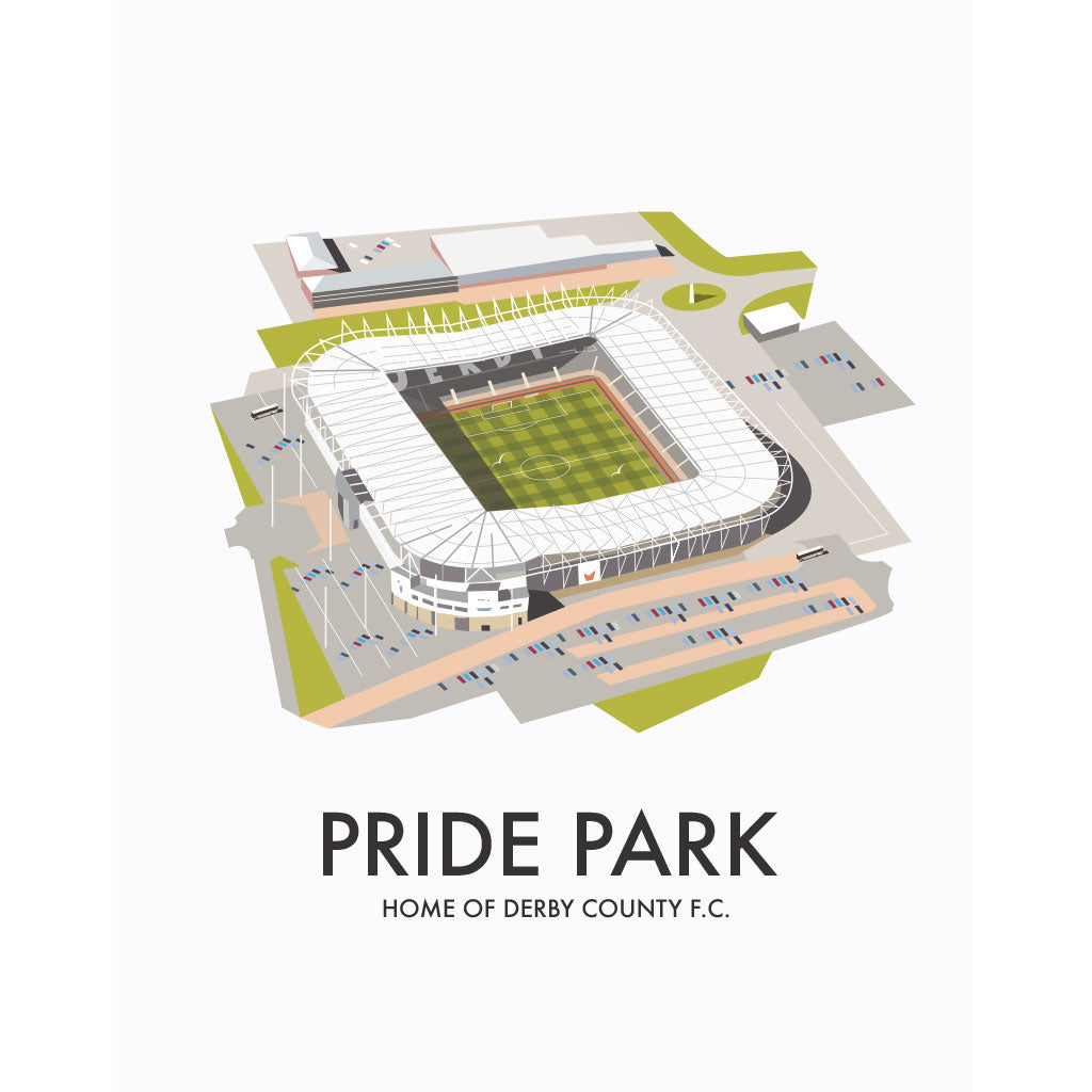 THOMPSON1155: Pride Park, Home of Derby County F.C.