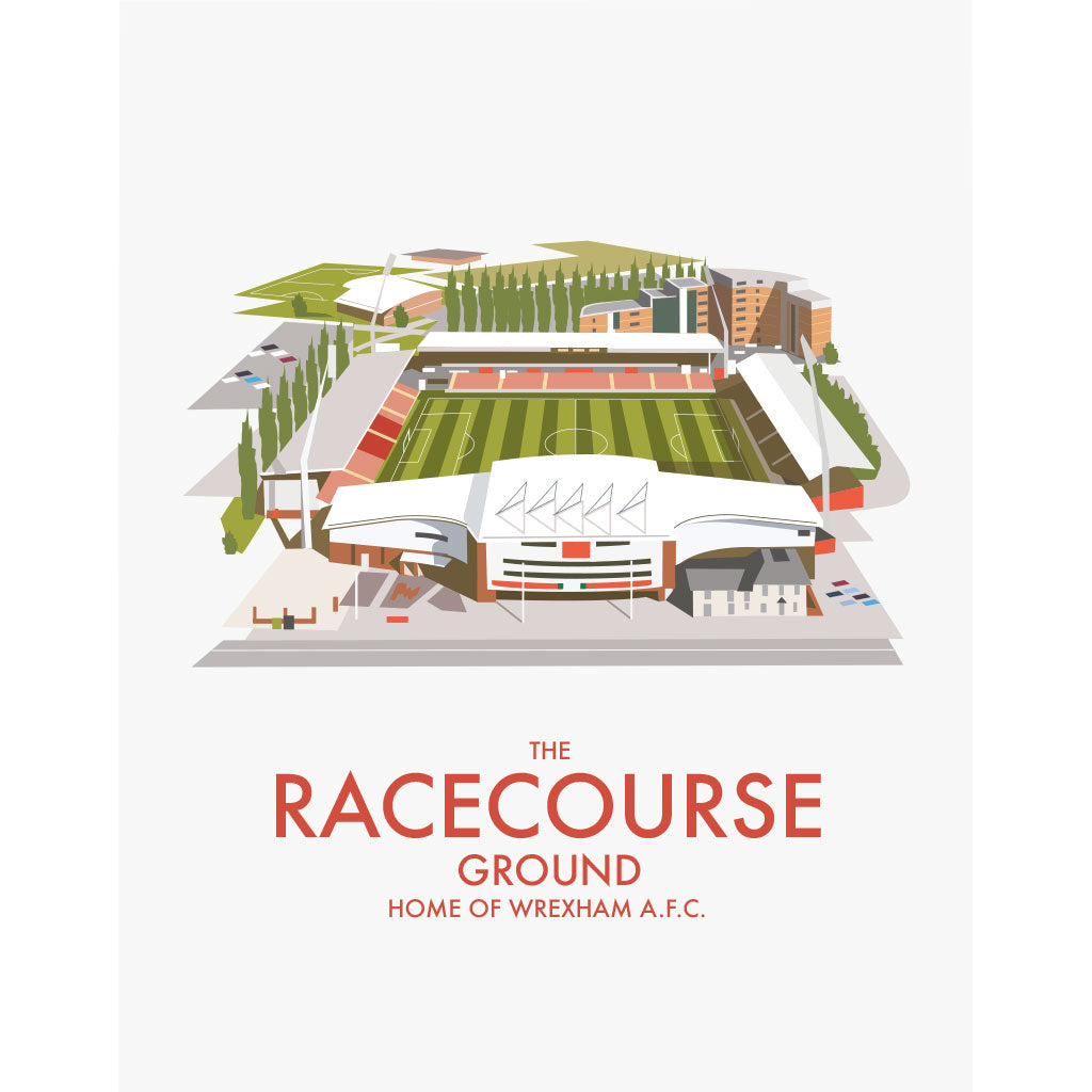 THOMPSON1156: The Racecourse Ground, Home of Wrexham A.F.C.
