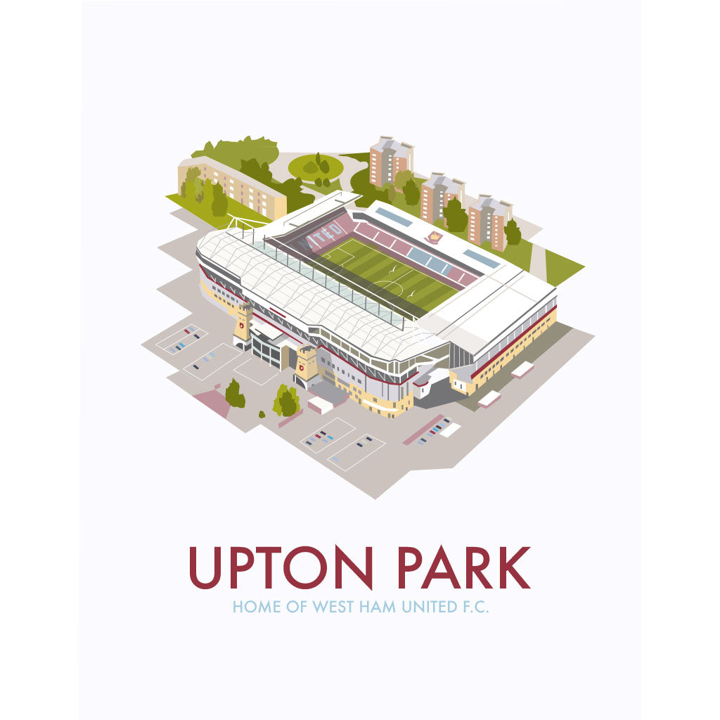 THOMPSON1162: Upton Park, Home of West Ham United F.C.