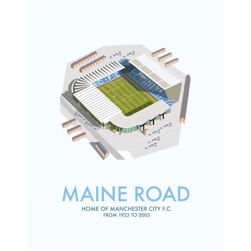 THOMPSON1169: Maine Road, Home of Manchester City F.C., From 1923 To 2003