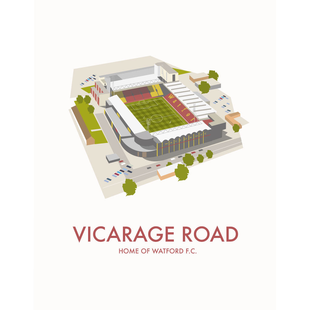 THOMPSON1170: Vicarage Road, Home of Watford F.C.
