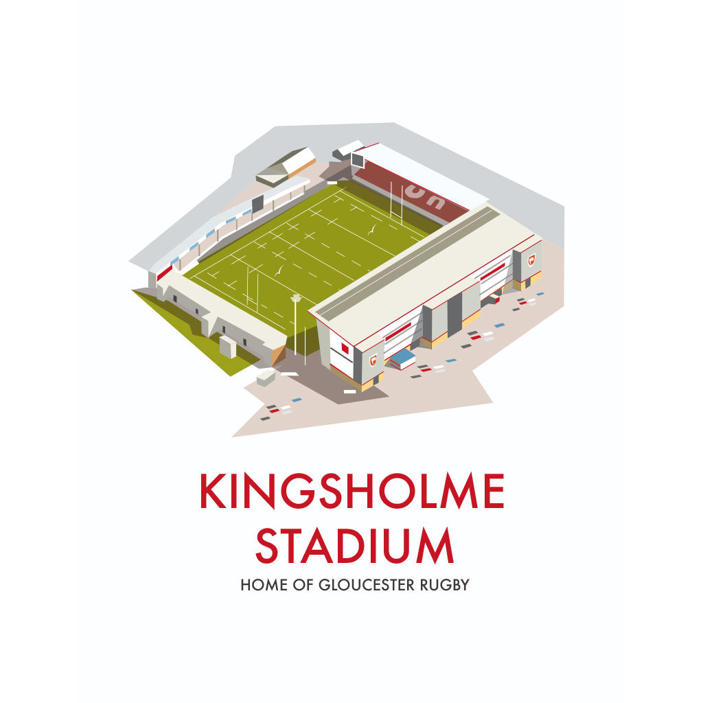THOMPSON1171: Kingsholm Stadium, Home of Gloucester Rugby