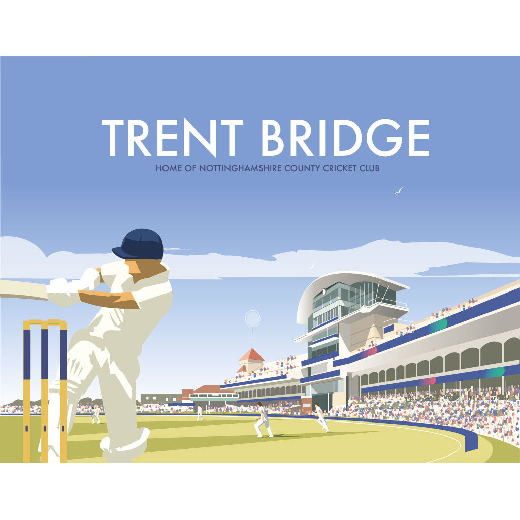 THOMPSON1184: Trent Bridge, Home of Nottinghamshire County Cricket Club
