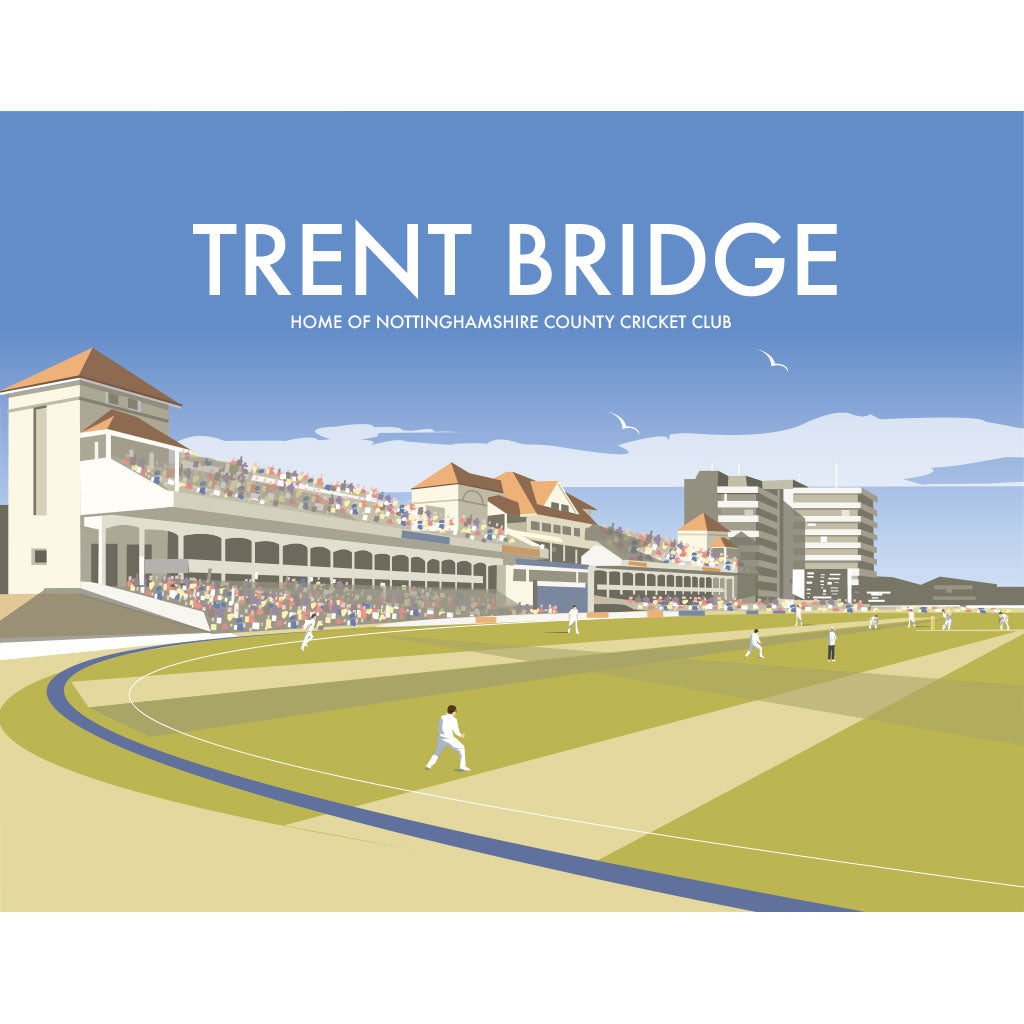 THOMPSON1185: Trent Bridge, Home of Nottinghamshire County Cricket Club