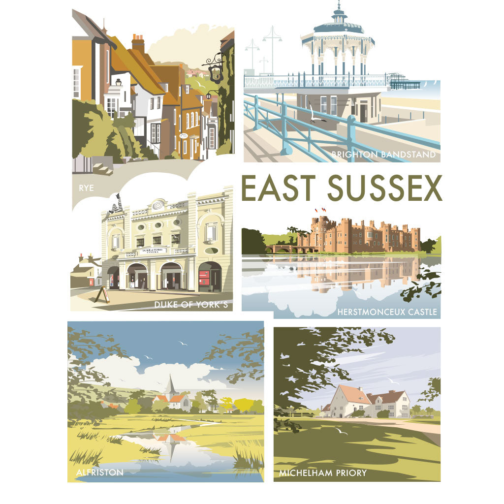 THOMPSON1203: East Sussex Montage
