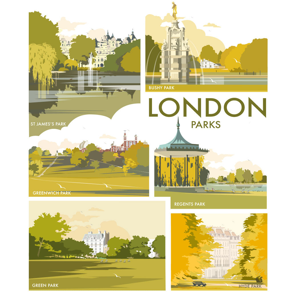 THOMPSON1237: London Parks Montage