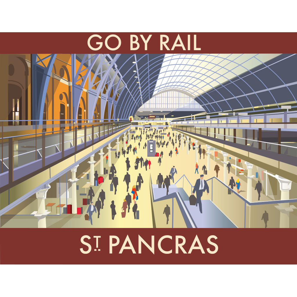 THOMPSON1257: Go By Rail St Pancras 5