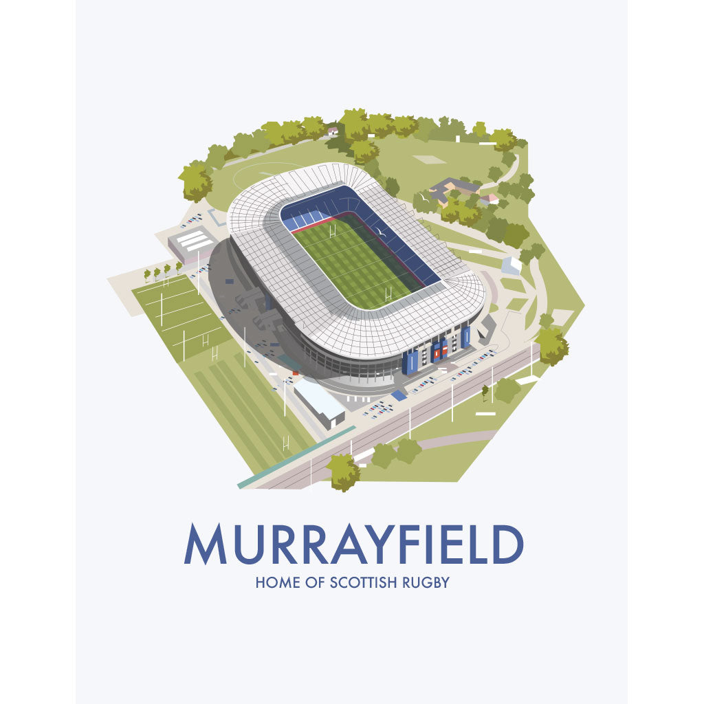 THOMPSON1269: Murrayfield, Home of Scottish Rugby
