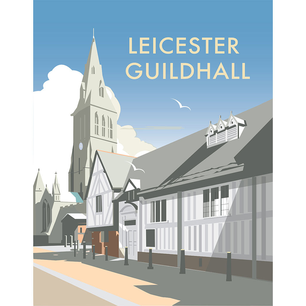 THOMPSON733: Guildhall, Leicester, Leicesteshire