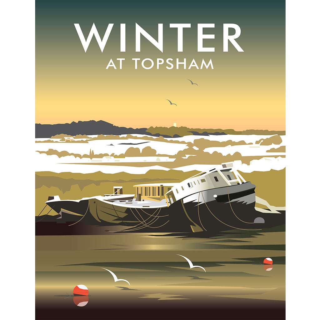 THOMPSON741: Winter At Topsham
