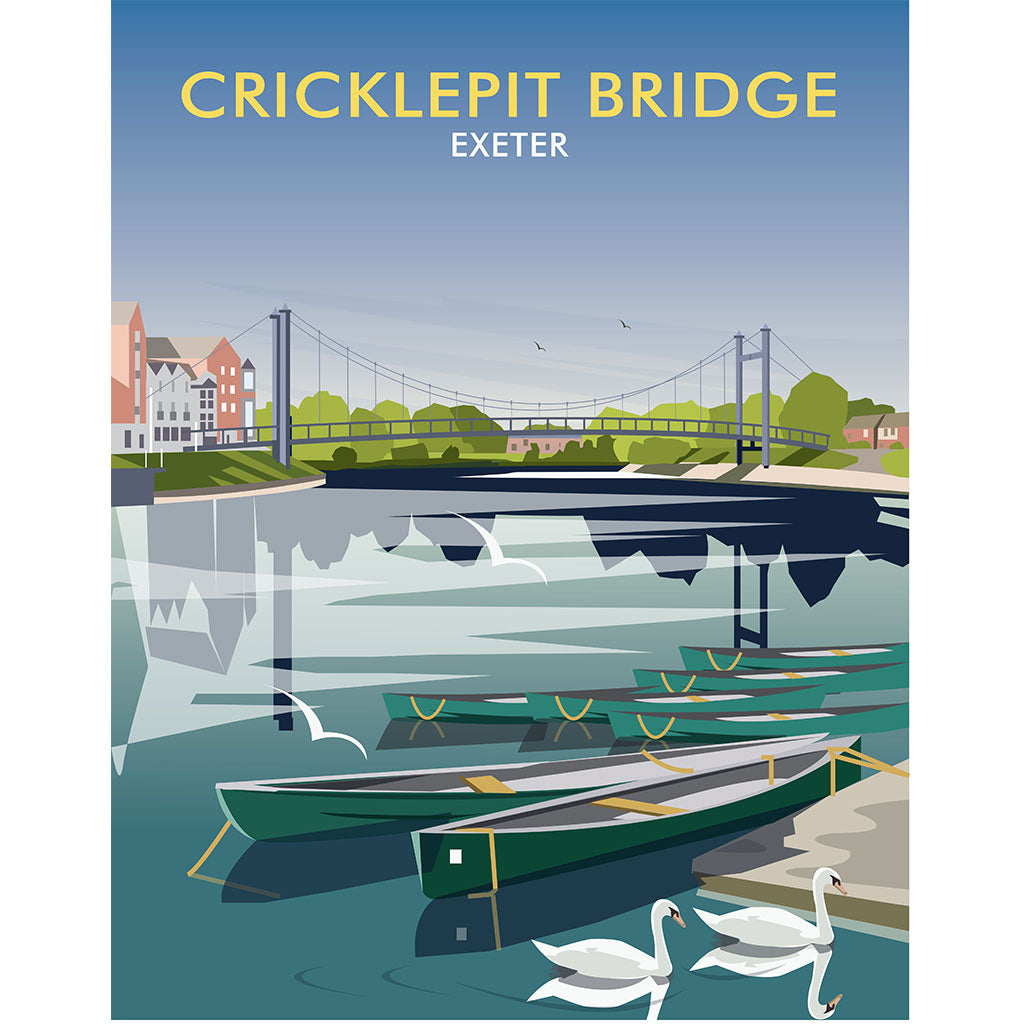 THOMPSON773: Cricklepit Bridge, Exeter