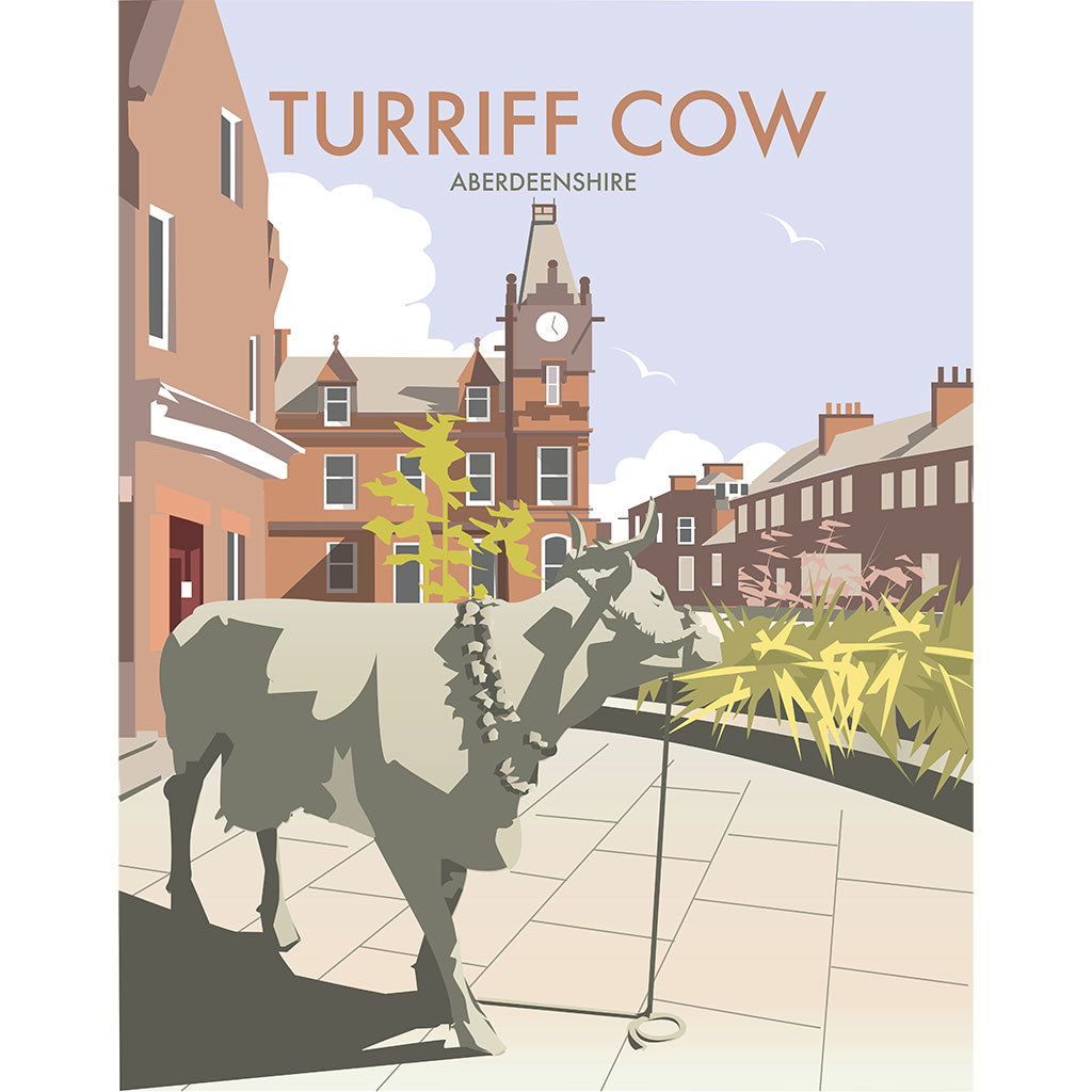 THOMPSON820: Turriff Cow, Aberdeenshire