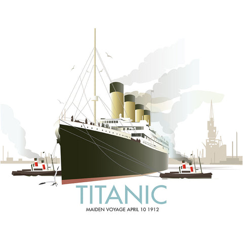 THOMPSON863: Titanic, Maiden Voyage, 10/04/1912