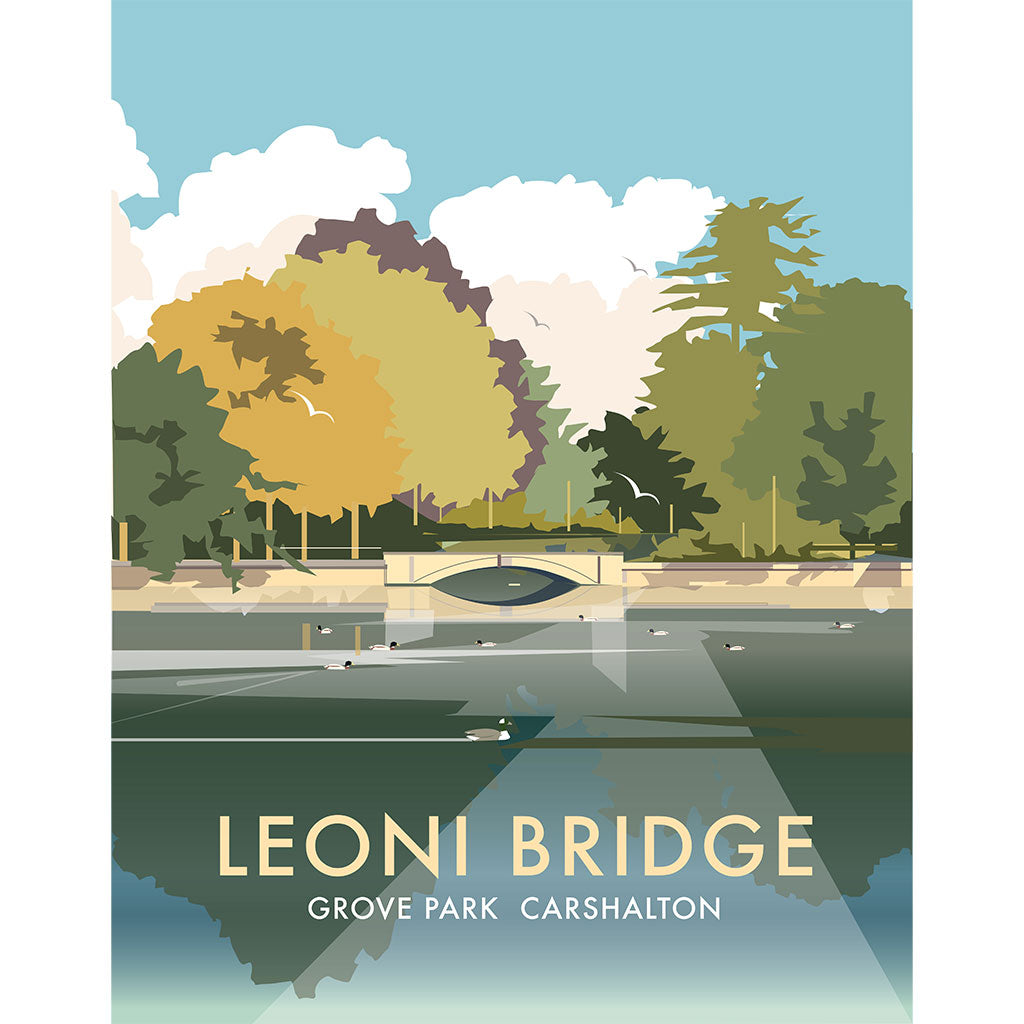THOMPSON886: Leoni Bridge, Grove Park, Carshalton