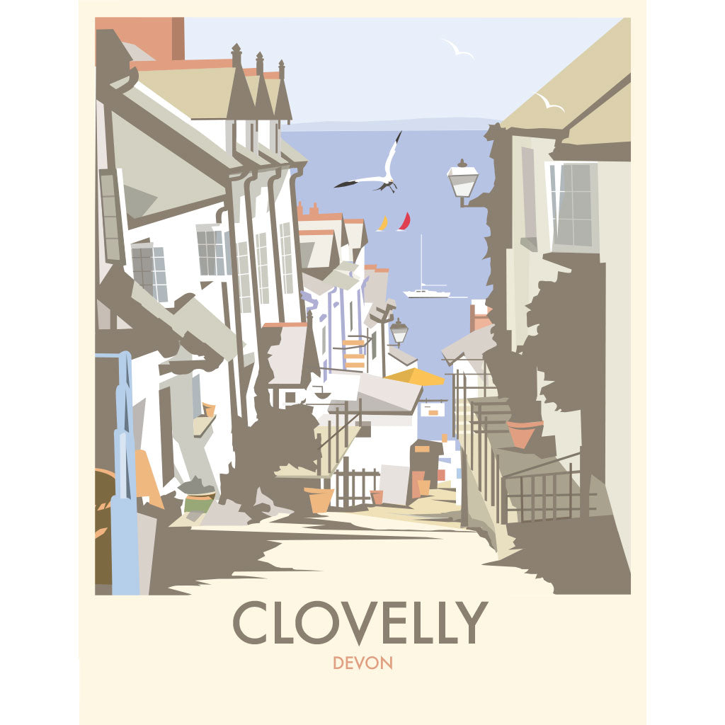 THOMPSON956: Clovelly, Devon