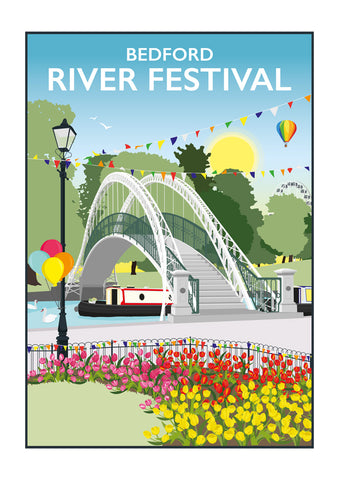 River Festival Bedford Suspension Bridge