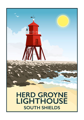 Herd Groyne, South Shields, North East England