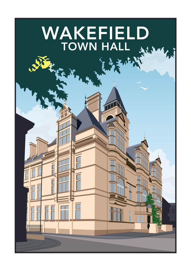 Wakefield Town Hall, West Yorkshire