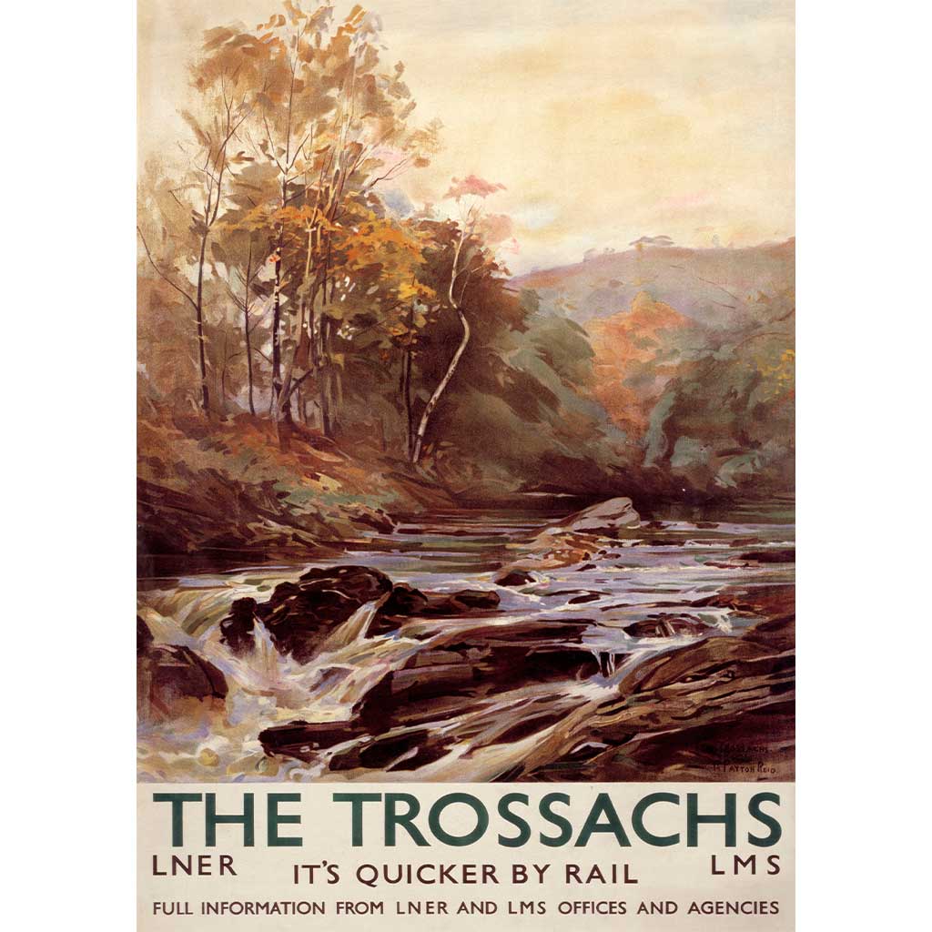 TROSS001: The Trossachs, Quicker By Rail