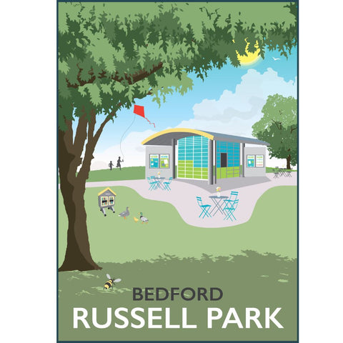 TMBED034 : Bedford, Russell Park Summer