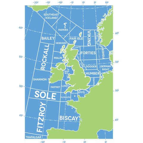 TMSF002 : Shipping Forecast Reigons Weather Map
