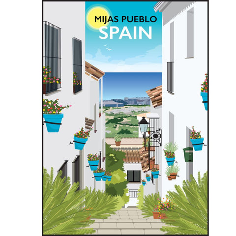 TMSPA004 : Mijas Pueblo, Spain