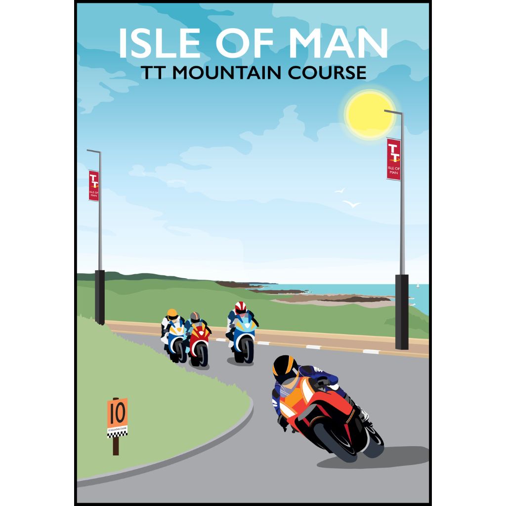 TMIOM001 : Isle of Man TT Mountain Course, Portrait