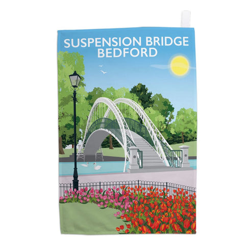 TMBED043 Suspension Bridge, Bedford