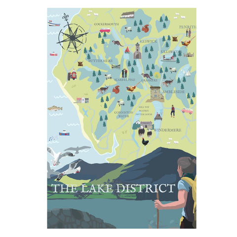 BOYNS143 : The Lake District map