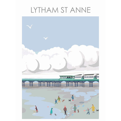 BOYNS144 : Lytham St Anne Pier, Winter