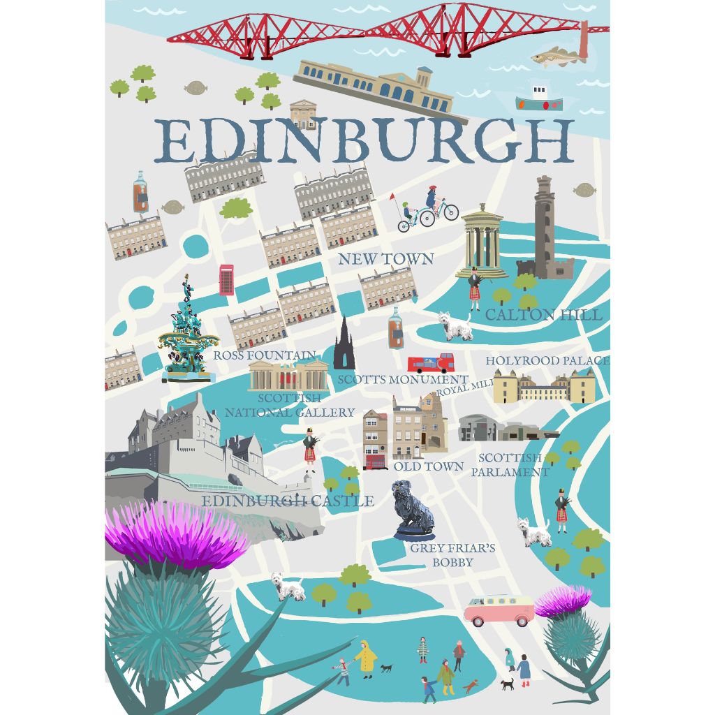 BOYNS151 : Edinburgh map