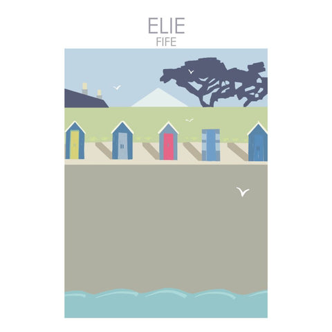 BOYNS152: Elie, Fife, Beach Huts