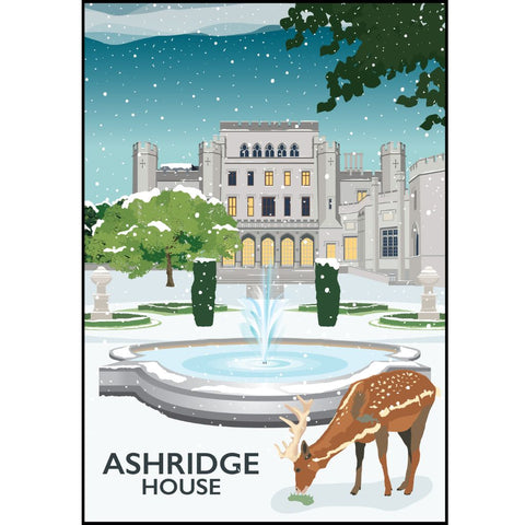 TMHERT035 : Ashridge House Winter Hertfordshire
