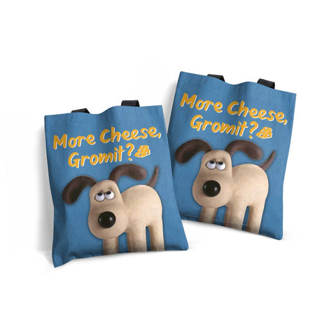 WAGR062: Wallace and Gromit - More Cheese, Gromit? Edge-to-Edge Tote Bag