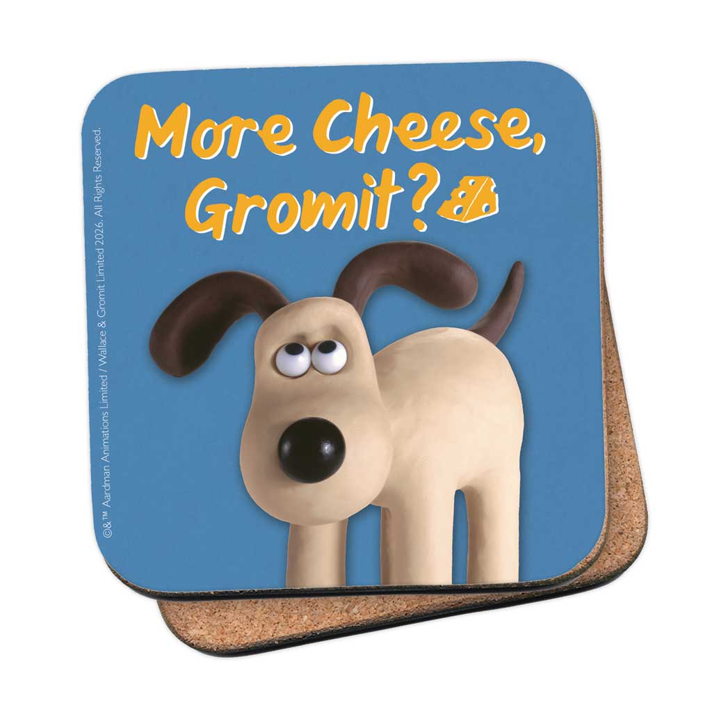 WAGR062: Wallace and Gromit - More Cheese, Gromit? Coaster
