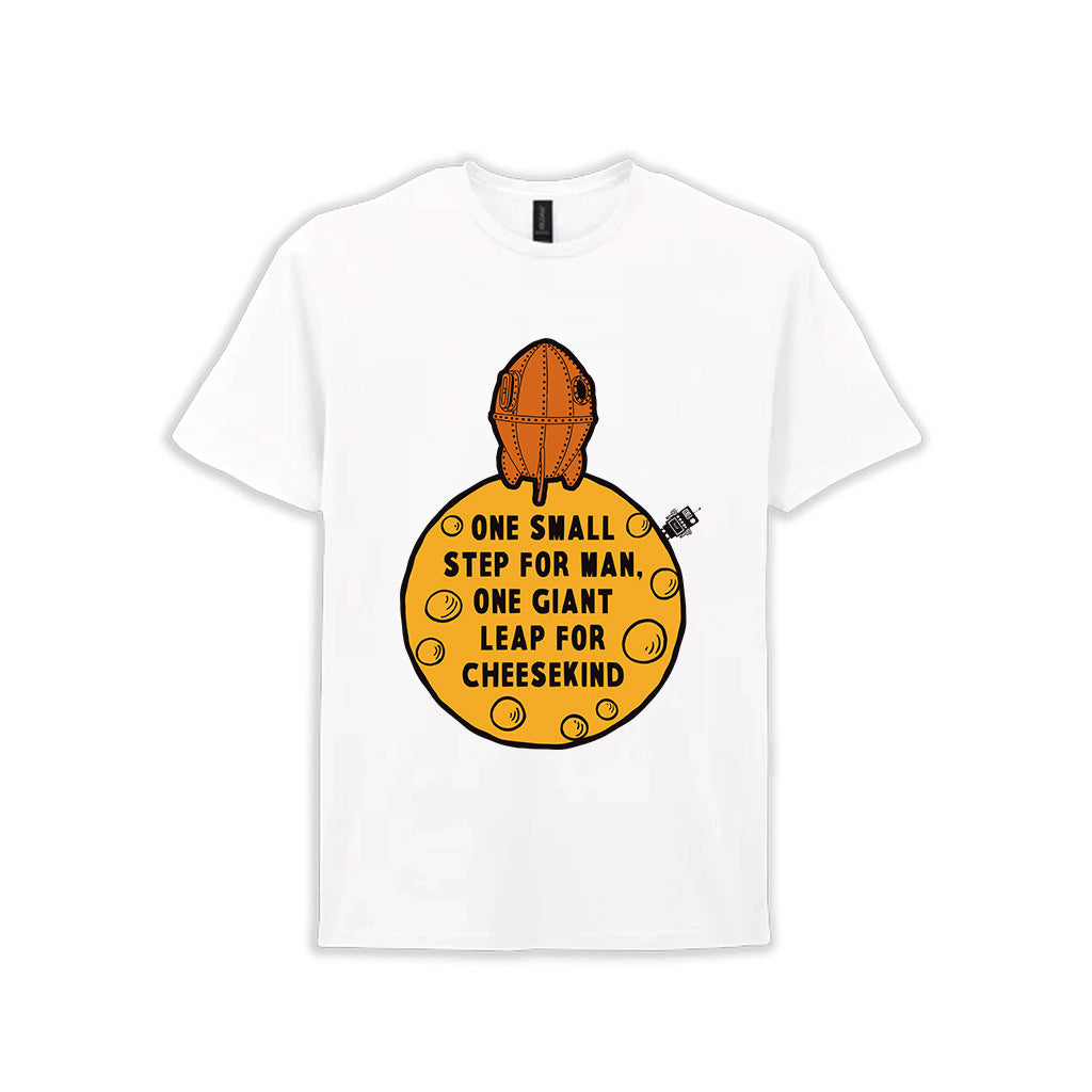 WAGR088: Wallace and Gromit - Leap for Cheesekind T-shirt